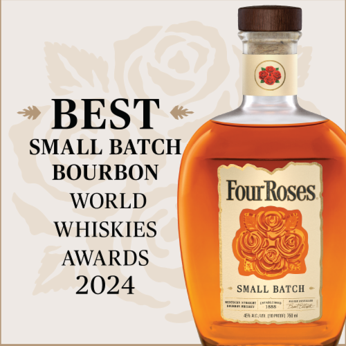 Four Roses Small Batch Bourbon, 90 Proof Perspective: bottom