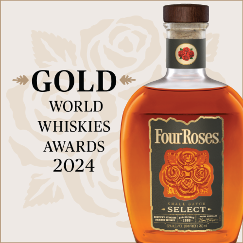 Four Roses Small Batch Select Bourbon, 104 Proof Perspective: bottom