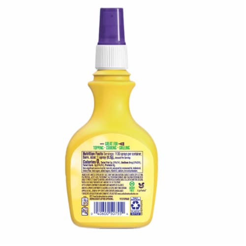 I Can't Believe It's Not Butter! Garlic Flavored Buttery Spray Perspective: bottom