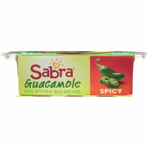 Sabra Spicy Guacamole 8 oz Perspective: bottom