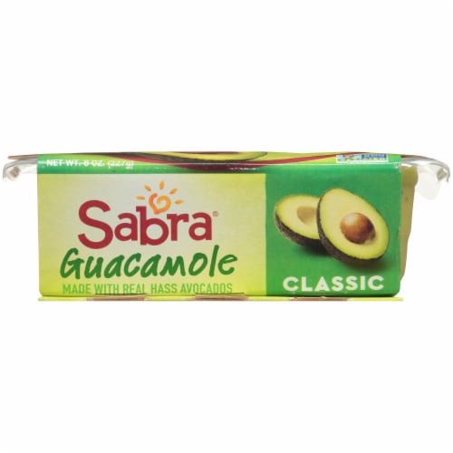 Sabra Classic Guacamole 8 oz Perspective: bottom