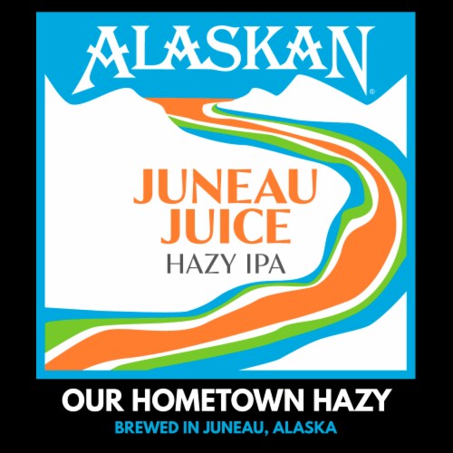 Alaskan Brewing Co. Juneau Juice Hazy IPA Craft Beer Perspective: bottom