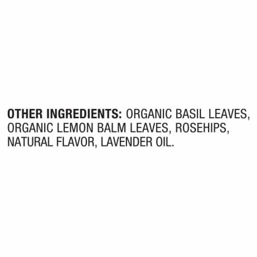 Lipton® Stress Therapy Cinnamon Chamomile & Lavender Caffeine Free Herbal Supplement Tea Bags Perspective: bottom