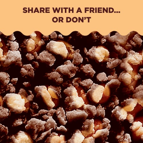 Reese's with a Milk Chocolatey Coating and Cake Crumbs Peanut Butter Frozen Dairy Dessert Bar Perspective: bottom