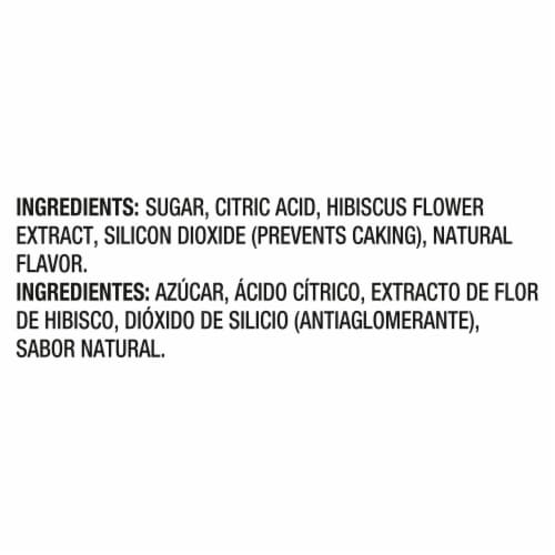 Lipton Aguas Frescas Hibiscus Lime Iced Herbal Tea Mix Perspective: bottom