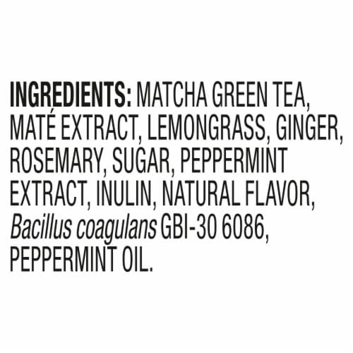Lipton® T Probiotic Cleanse Matcha Mate Mint Finely Ground Tea with Probiotics Perspective: bottom