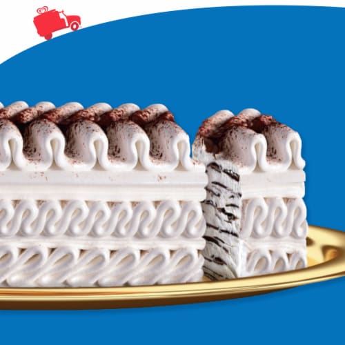 Good Humor Viennetta Vanilla Frozen Ice Cream Dessert Cake Perspective: bottom