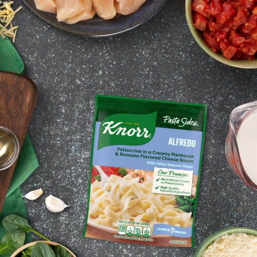 Knorr Fettuccine Alfredo Pasta Sides Perspective: bottom