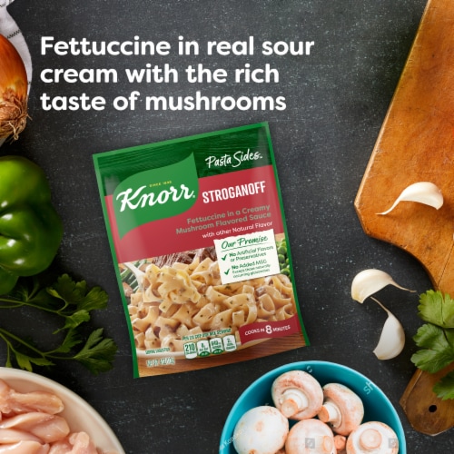 Knorr Stroganoff Fettuccine Pasta Sides Perspective: bottom