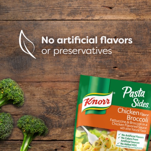 Knorr Chicken Broccoli Pasta Sides Perspective: bottom