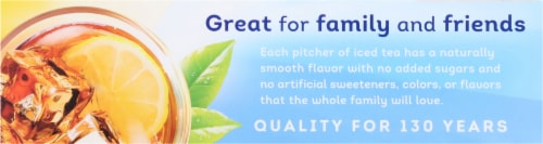 Lipton® Family Size Iced Black Tea Bags Perspective: bottom