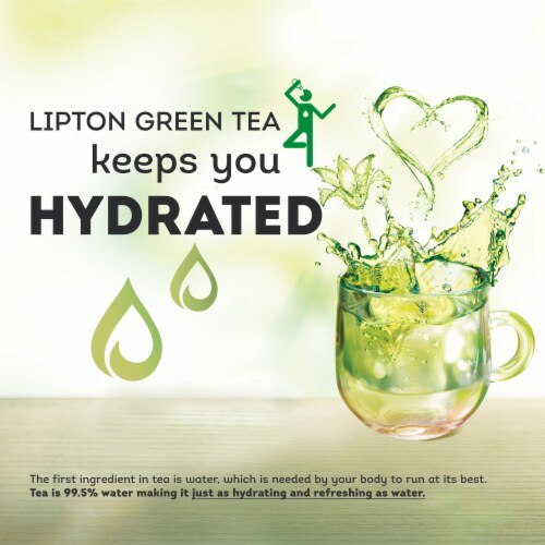 Lipton Purple Acai Blueberry Green Tea Bags Perspective: bottom