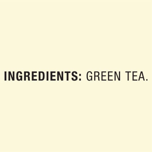 Lipton® Natural Green Tea Bags Perspective: bottom