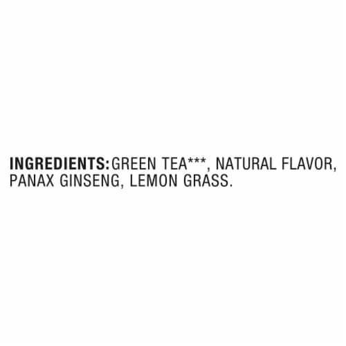 Lipton® Lemon Ginseng Green Tea Bags Perspective: bottom