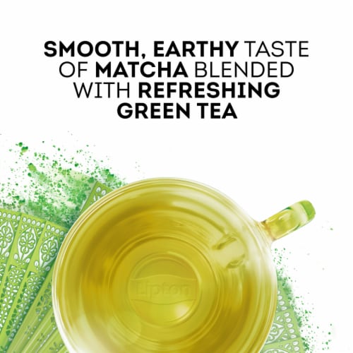 Lipton Magnificent Japanese Matcha Tea Bags Perspective: bottom