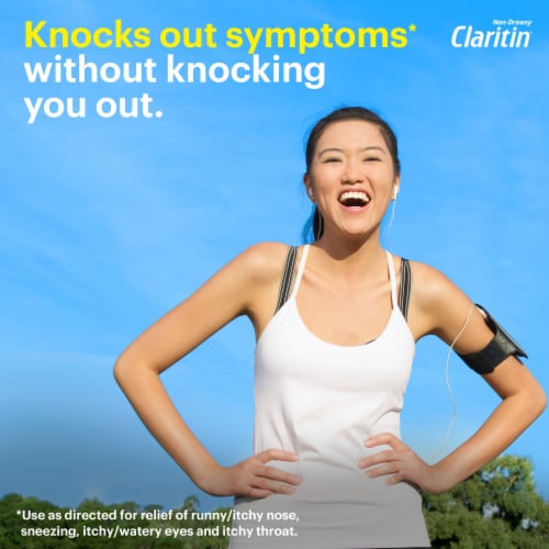 Claritin® 24 Hour Allergy Relief Tablets Perspective: bottom