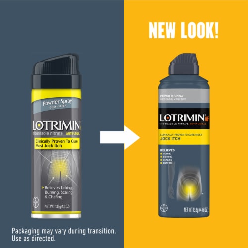 Lotrimin® AF Jock Itch Relief Powder Spray Perspective: bottom