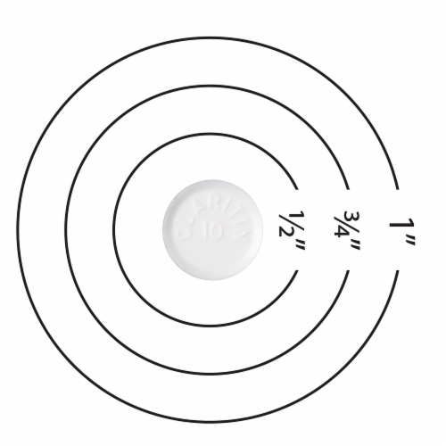 Claritin Allergy Relief Tablets Loratadine Perspective: bottom