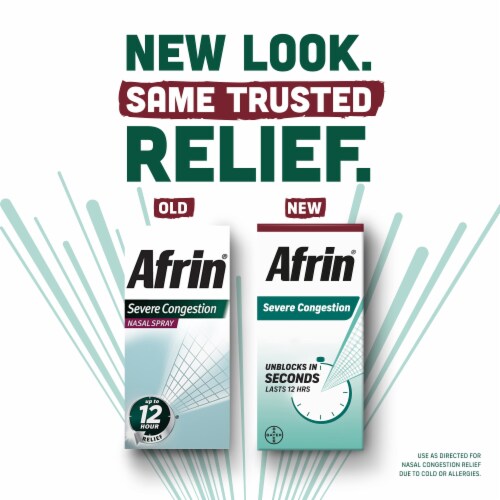 Afrin® Severe Congestion Nasal Spray Perspective: bottom