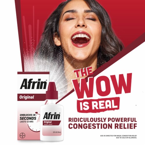 Afrin® Original Maximum Strength Nasal Spray Perspective: bottom