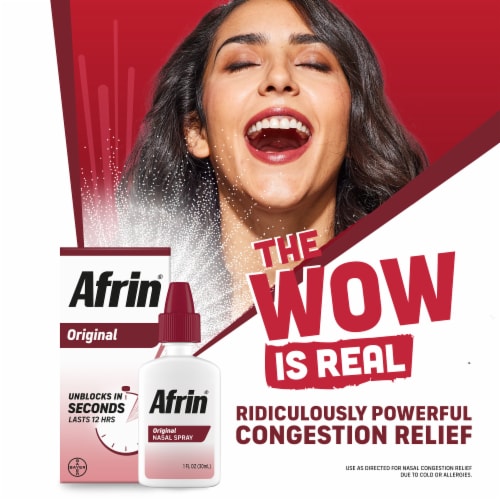 Afrin® Original Maximum Strength Congestion Relief Nasal Spray Perspective: bottom