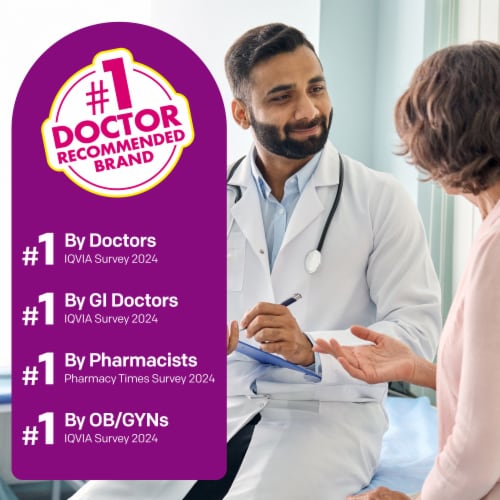MiraLAX® Daily Dose Osmotic Laxative Perspective: bottom