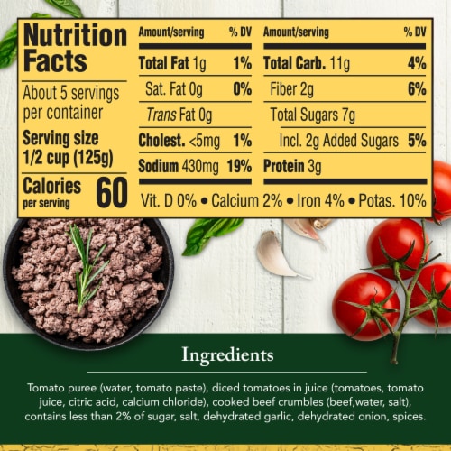 Classico Family Favorites Meat Smooth & Rich Pasta Sauce, Jar Perspective: bottom