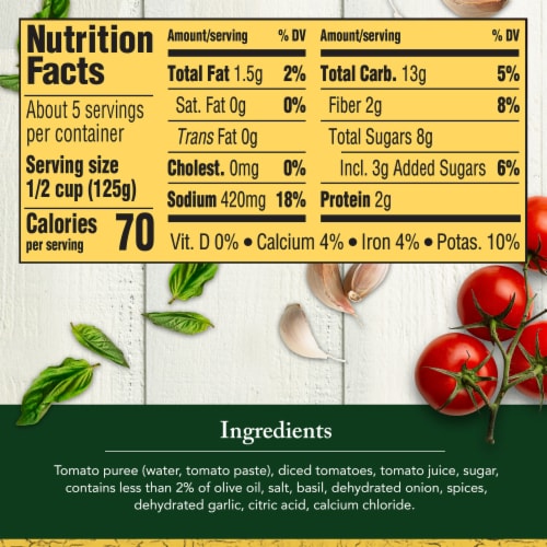 Classico Family Favorites Traditional Smooth & Rich Spaghetti Pasta Sauce Perspective: bottom