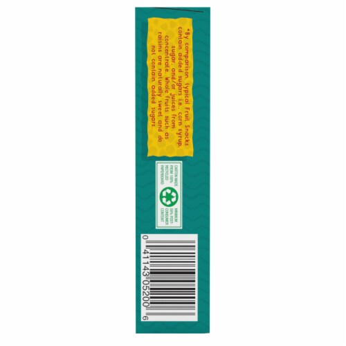 Sun-Maid® Tropical Punch Fruity Raisin Snacks Perspective: bottom