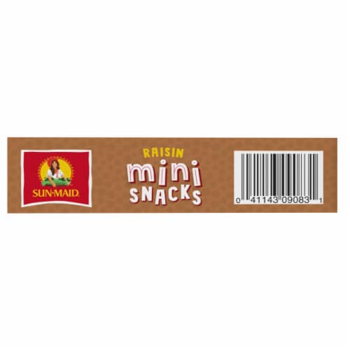 Sun-Maid® Chocolate Yog Covered Raisins Mini Snacks Perspective: bottom
