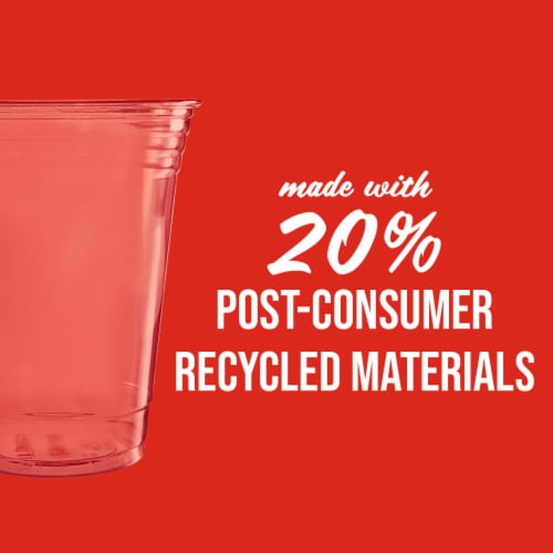 Solo Clear Plastic Cups Perspective: bottom