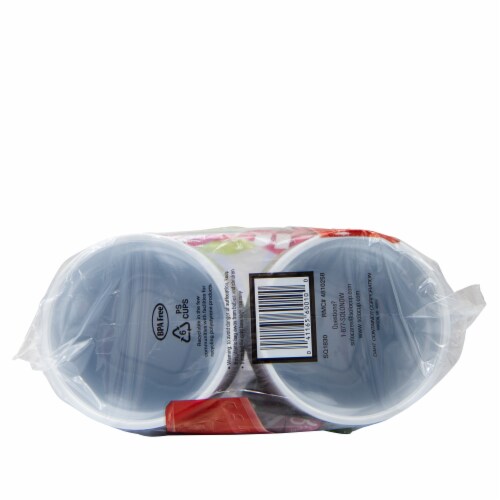Solo® Squared Plastic Cups Perspective: bottom