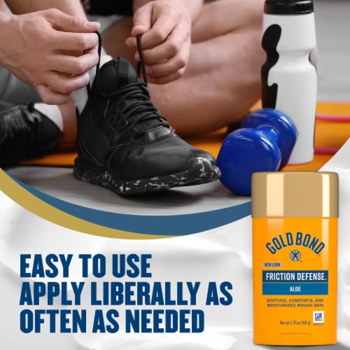 Gold Bond Friction Defense Stick With Aloe Perspective: bottom