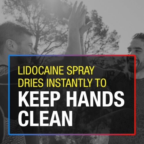 Icy Hot Max Strength Pain Relief Spray with Lidocaine Perspective: bottom