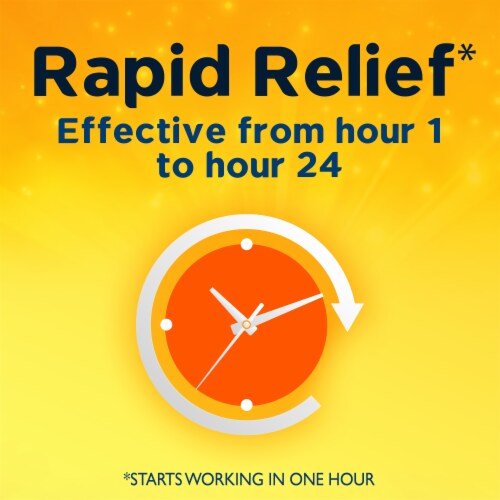 Xyzal® 24 Hour Allergy Relief Medicine Levocetirizine Dihydrochloride Antihistamine Tablets Perspective: bottom