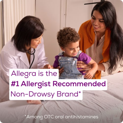 Allegra® Children's Berry Non-Drowsy 12 Hour Allergy Relief Liquid Perspective: bottom