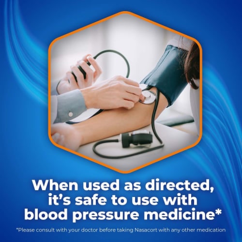 Nasacort 24HR Allergy Nasal Spray for Adults Non-drowsy & Alcohol Free Perspective: bottom