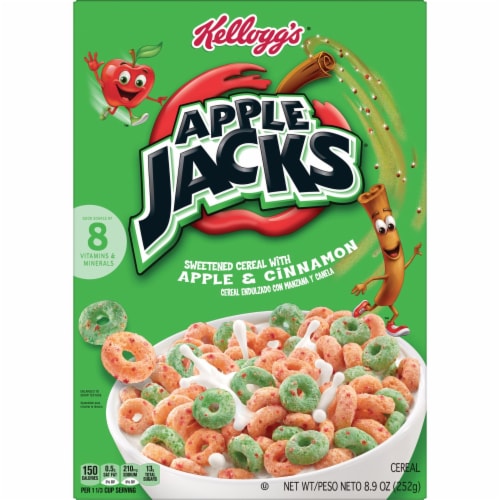 Kellogg's® Apple Jacks Cereal Perspective: bottom