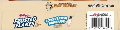 Kellogg's Frosted Flakes® Cookies & Creme Milkshake Cereal Perspective: bottom
