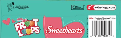 Kellogg's® Sweethearts® Fruit Loops® Cereal Perspective: bottom