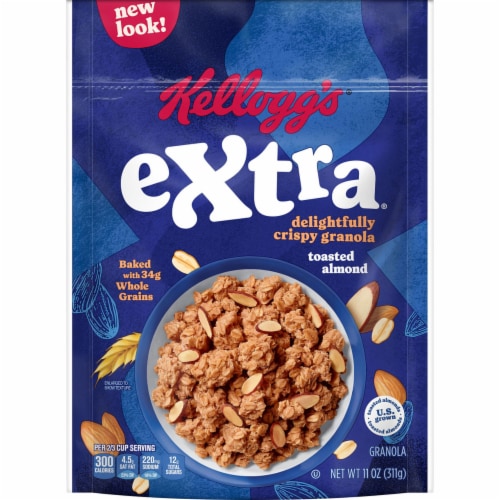 Kellogg's® Extra Toasted Almond Granola Perspective: bottom