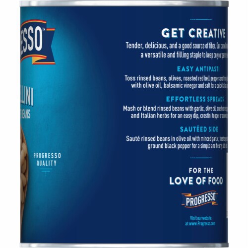 Progresso™ Cannellini White Kidney Beans Perspective: bottom