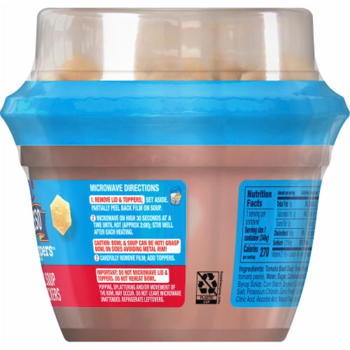 Progresso™ Toppers™ Tomato Basil Soup Perspective: bottom