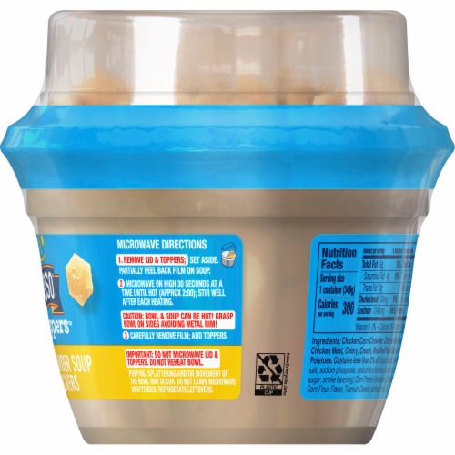 Progresso™ Toppers™ Chicken Corn Chowder Soup Perspective: bottom