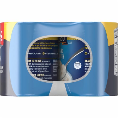 Progresso™ Rich & Hearty Gluten Free New England Clam Chowder Canned Soup Perspective: bottom