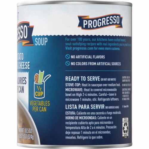 Progresso™ Light Gluten Free Creamy Potato With Bacon & Cheese Soup Perspective: bottom
