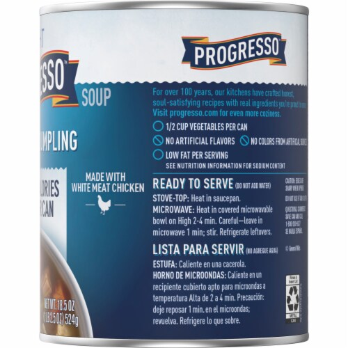 Progresso™ Light Chicken & Dumpling Soup Perspective: bottom