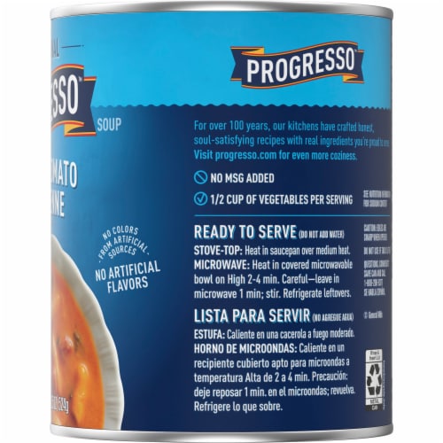 Progresso Traditional Creamy Tomato With Penne Canned Soup Perspective: bottom
