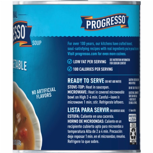 Progresso™ Traditional Gluten Free Beef & Vegetable Soup Perspective: bottom