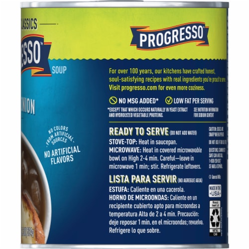 Progresso™ Vegetable Classics Gluten Free French Onion Soup Perspective: bottom